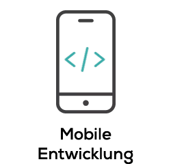 Symbol für mobile Entwicklung